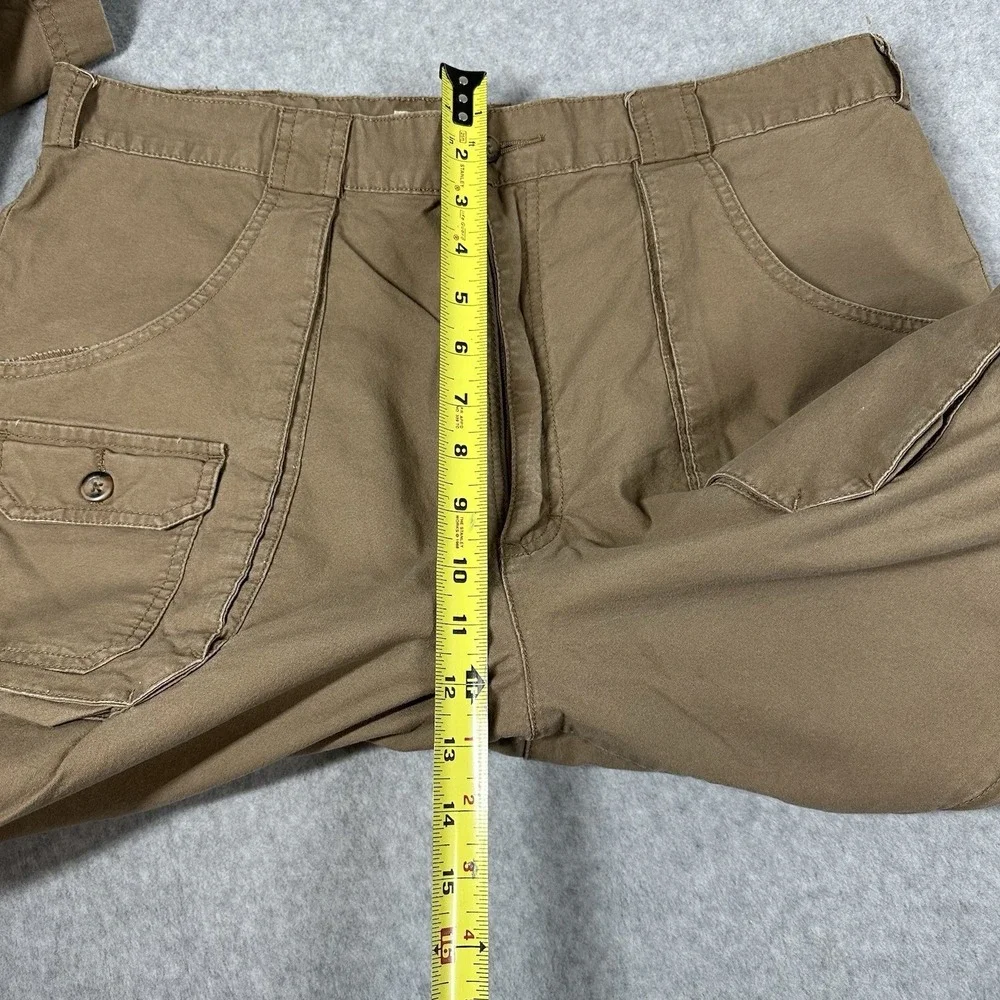 Cabelas Vintage Convertible Cargo Pants Men's Size 36x32 (36x30) Hiking Travel